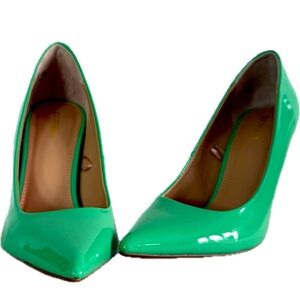 Express Elegant Green Women's Pumps